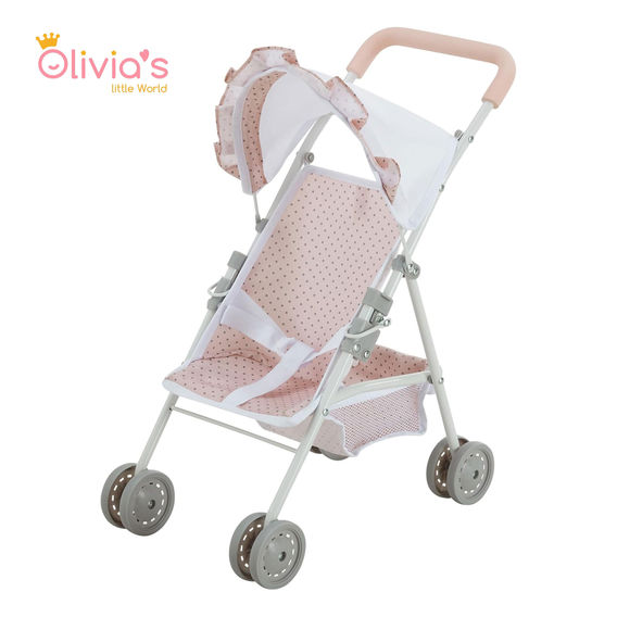 Olivia's Little World Polka Dots Princess 3 in 1 Doll Nursery Set Olivia's Little World Polka Dots Princess 3 in 1 Doll Nursery Set