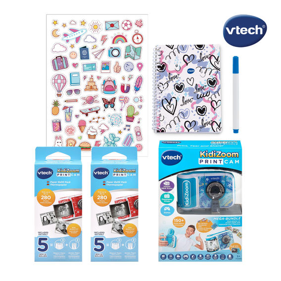 VTech Kidizoom Print Cam Bundle Blue