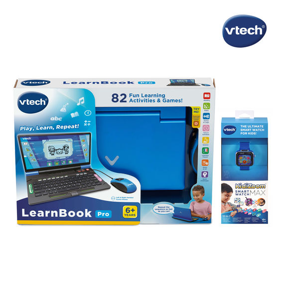Vtech LearnBook Pro Laptop Bundle Blue Vtech LearnBook Pro Laptop Bundle Blue