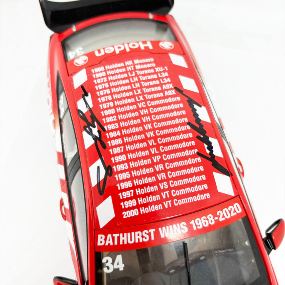 Holden Wins 1968-2020 1/18 Diecast with Signed COA Brand New in Box