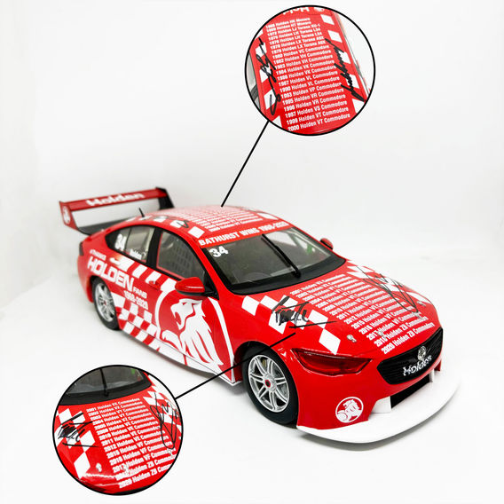 Holden Wins 1968-2020 1/18 Diecast with Signed COA Brand New in Box
