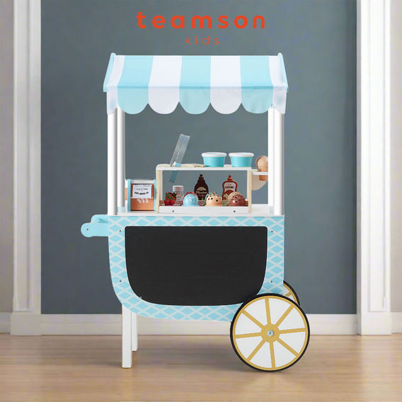 Teamson Kids - My Little Helper Ice Cream Cart