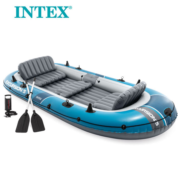 INTEX Excursion™ 5 Boat Set (with 54 INTEX Excursion™ 5 Boat Set (with 54