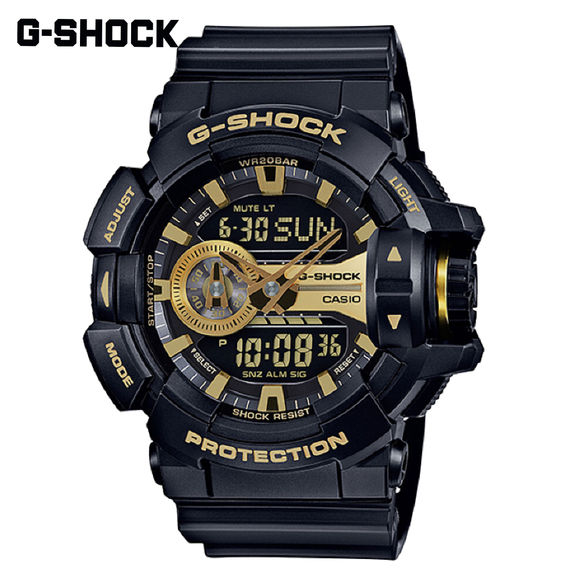 G-Shock Digital Watch Black & Gold G-Shock Digital Watch Black & Gold