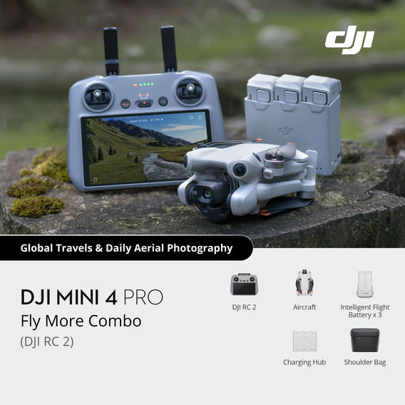 DJI Mini 4 Pro Fly More Combo