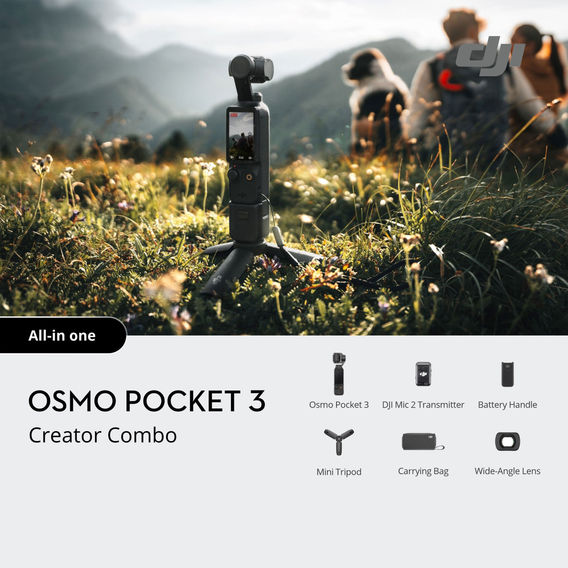 DJI Osmo Pocket 3 Creator Combo DJI Osmo Pocket 3 Creator Combo