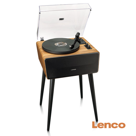 Lenco All-in-One 80-Watt Bluetooth Turntable Speaker system Lenco All-in-One 80-Watt Bluetooth Turntable Speaker system