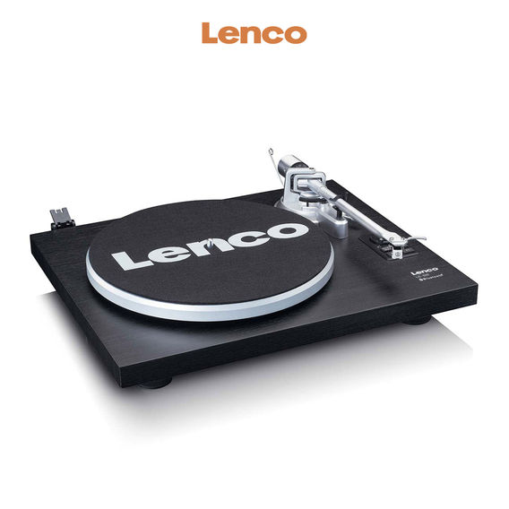 Lenco Turntable with Bluetooth & 2 Separate Speakers - Black