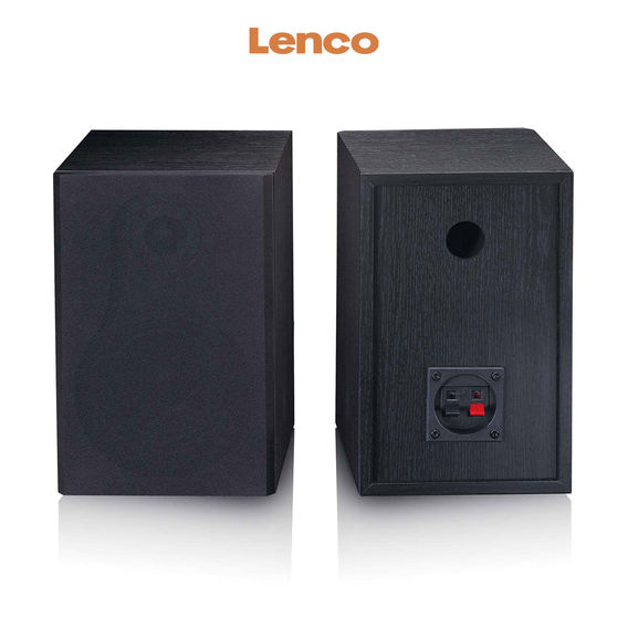 Lenco Turntable with Bluetooth & 2 Separate Speakers - Black