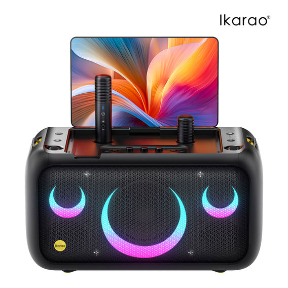 Ikarao Break X1 Portable 800W Karaoke Machine with 13.3” Lyrics Display Ikarao Break X1 Portable 800W Karaoke Machine with 13.3” Lyrics Display