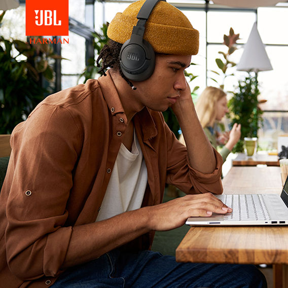 JBL Live 770 BT ANC Headphones - Black