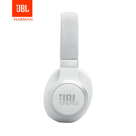JBL Live 770 BT ANC Headphones - White