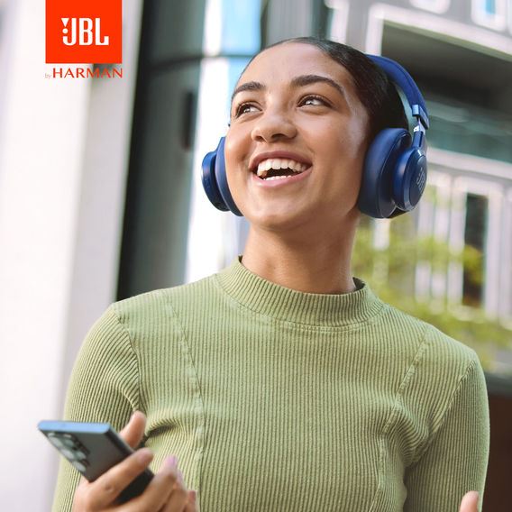 JBL Live 770 BT ANC Headphones - Blue JBL Live 770 BT ANC Headphones - Blue