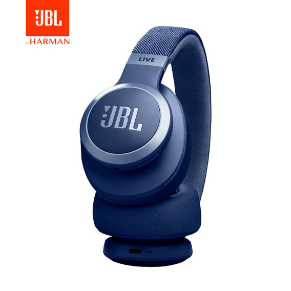 JBL Live 770 BT ANC Headphones - Blue