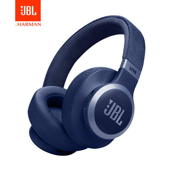JBL Live 770 BT ANC Headphones - Blue