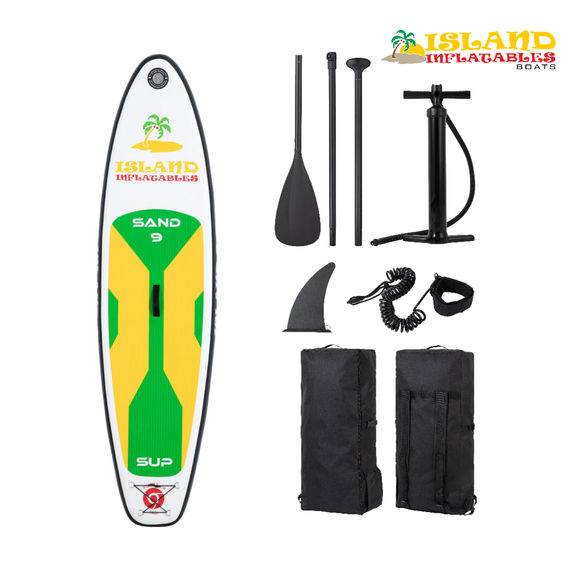Island Sand 2.7m Kid's Inflatable Stand Up Paddleboard Island Sand 2.7m Kid's Inflatable Stand Up Paddleboard