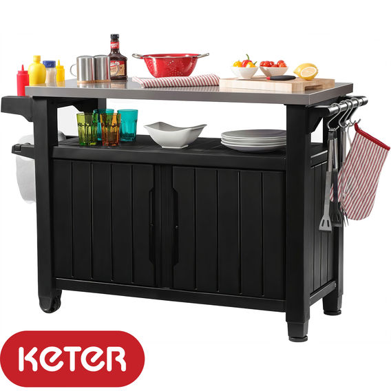 Keter Unity XL BBQ Entertainment Unit Keter Unity XL BBQ Entertainment Unit