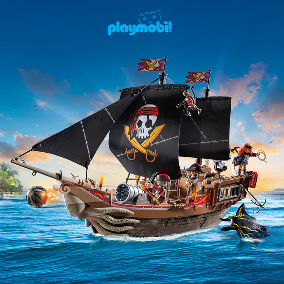 PLAYMOBIL Large Pirate Ship PLAYMOBIL Large Pirate Ship