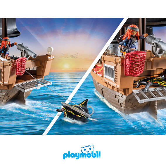 PLAYMOBIL Large Pirate Ship PLAYMOBIL Large Pirate Ship