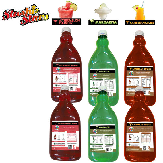 Slushie Cocktail Syrup Bundle Slushie Cocktail Syrup Bundle