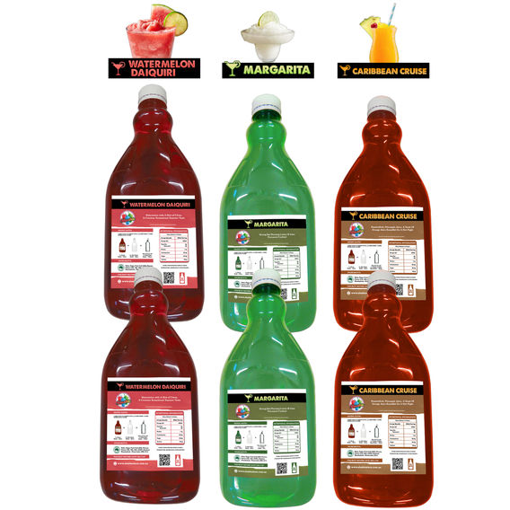 Slushie Cocktail Syrup Bundle
