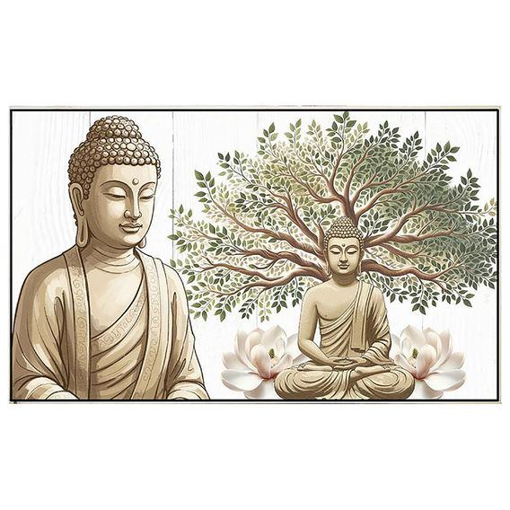 Buddha Tree of Life Framed Canvas Buddha Tree of Life Framed Canvas