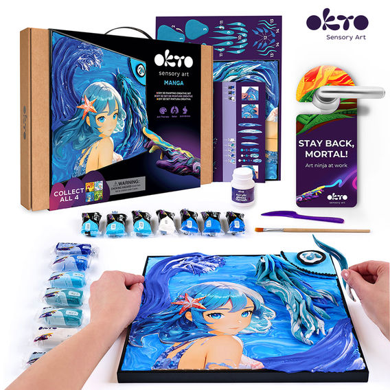 Okto DIY 3d Painting Bundle - Manga