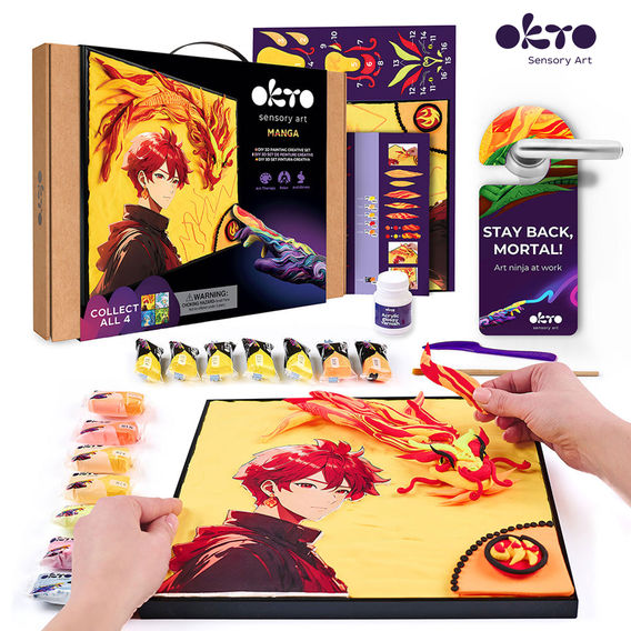 Okto DIY 3d Painting Bundle - Manga Okto DIY 3d Painting Bundle - Manga