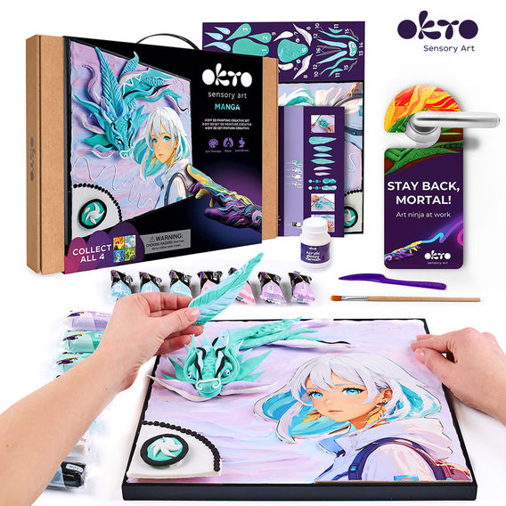 Okto DIY 3d Painting Bundle - Manga
