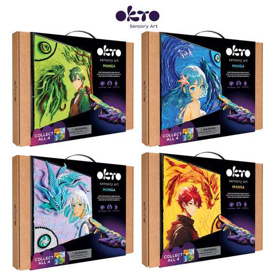Okto DIY 3d Painting Bundle - Manga Okto DIY 3d Painting Bundle - Manga