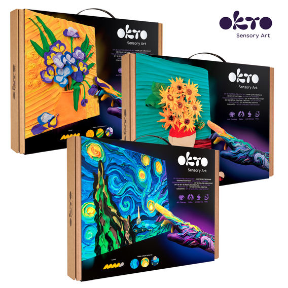 OKTO Sensory Art Bundle Van Gogh OKTO Sensory Art Bundle Van Gogh