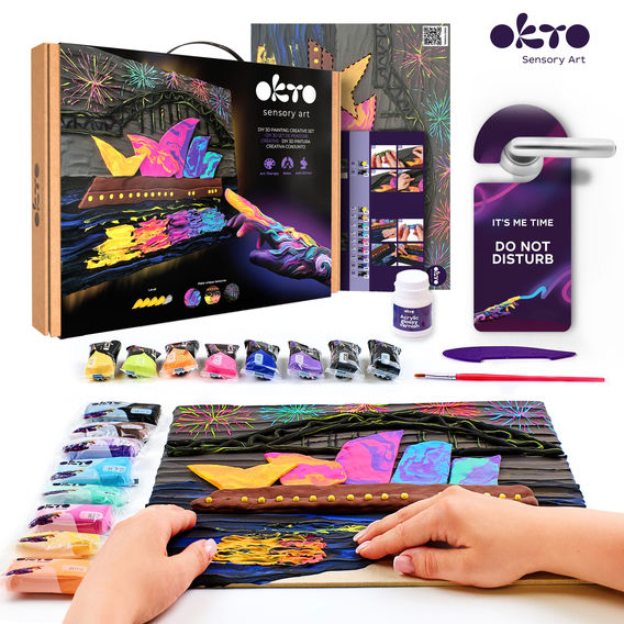 OKTO Sensory Art Bundle City Skylines