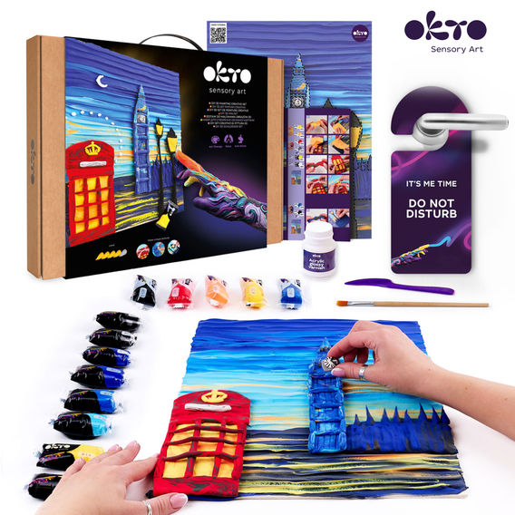 OKTO Sensory Art Bundle City Skylines