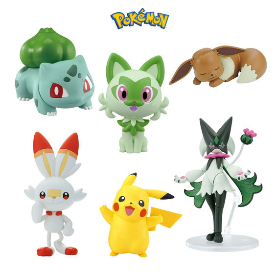 Pokemon Starters Model Kit Bundle