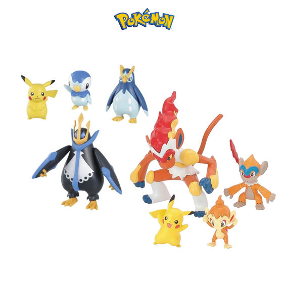 Pokemon Starters Model Kit Bundle Pokemon Starters Model Kit Bundle
