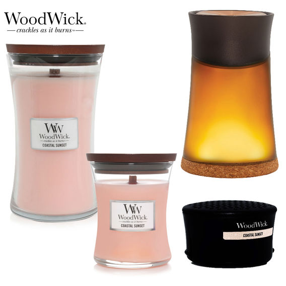 WoodWick Coastal Sunset Bundle