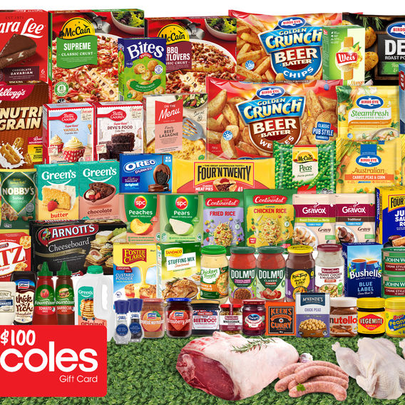 Mega Christmas with Freebee + $100 Coles Card