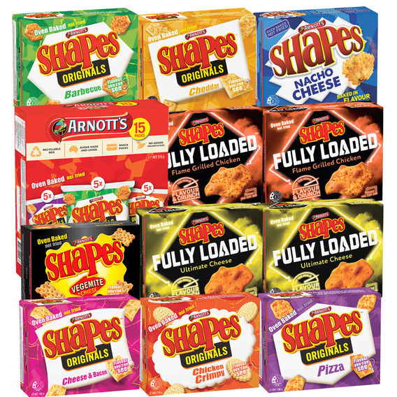 Arnott's Assorted Shapes