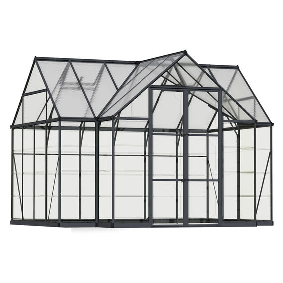 Canopia Victory Orangery Greenhouse - Grey Frame