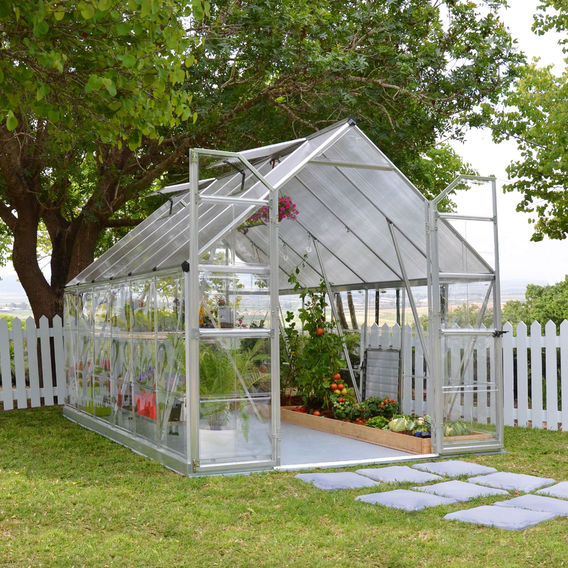 Canopia Balance Greenhouse 8' x 12' - Silver Frame Canopia Balance Greenhouse 8' x 12' - Silver Frame