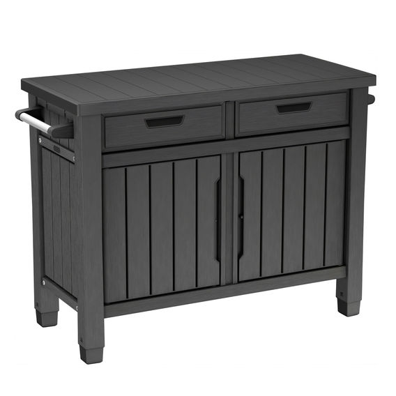 Keter Unity XL Drawers Outdoor Buffet Cabinet