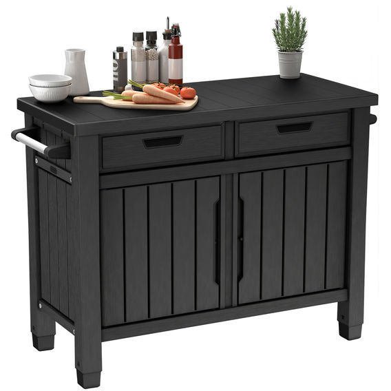 Keter Unity XL Drawers Outdoor Buffet Cabinet
