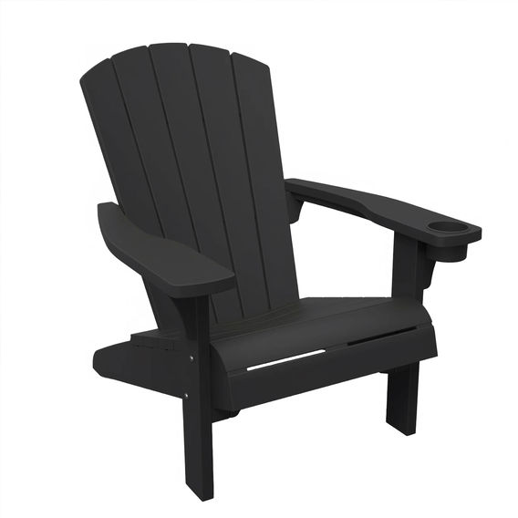 Keter Alpine Adirondack Chair - Graphite
