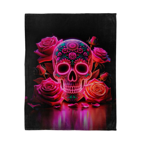 Neon Calavera Quilt Cover Set Bundle - QB