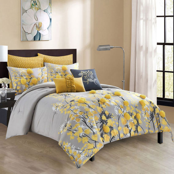Hayley 7pc Comforter Sets Kb