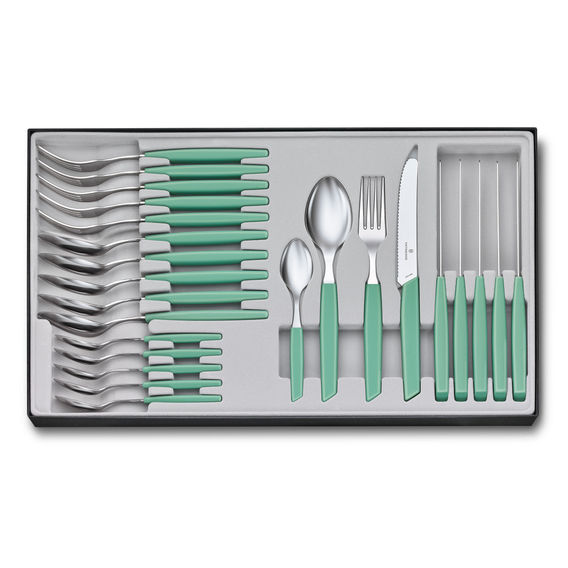Victorinox 24Pc Cutlery Set - Mint Victorinox 24Pc Cutlery Set - Mint