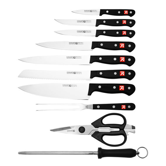 KAMATI 16PC GOURMET KNIFE BLOCK SET