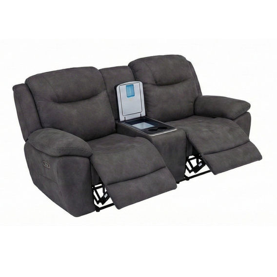 Arlington 2 Seat Theater Recliner Charcoal Arlington 2 Seat Theater Recliner Charcoal