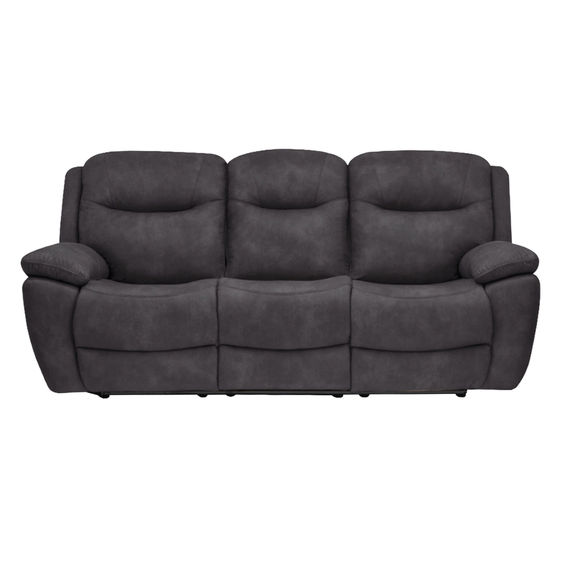 Arlington 3 Seat Recliner Charcoal Arlington 3 Seat Recliner Charcoal