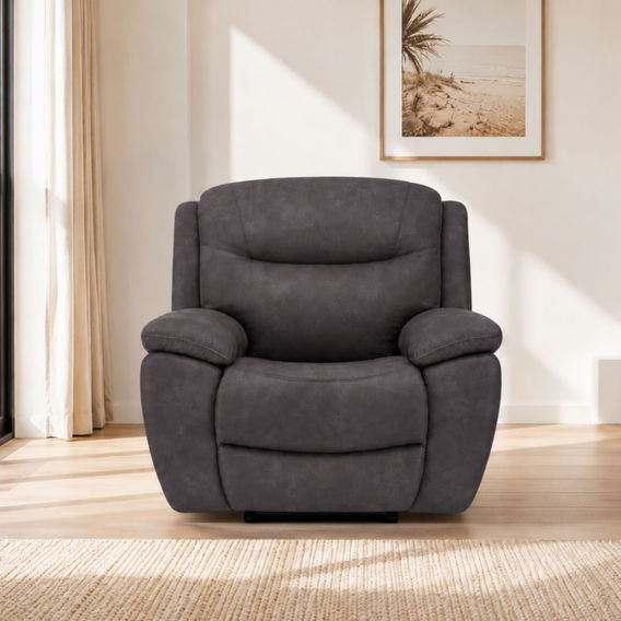 Arlington Electric Recliner Charcoal